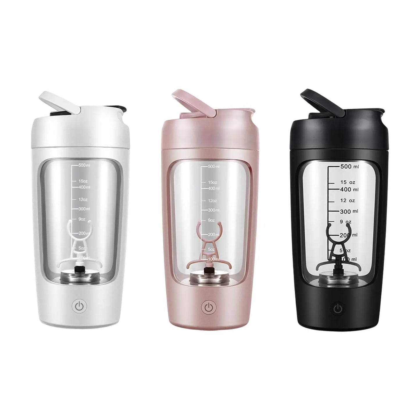 Portable Electric Protein Shaker Bottle for Fitness Workout