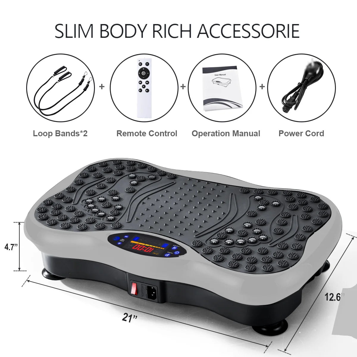 Vibration Plate Exercise Machine