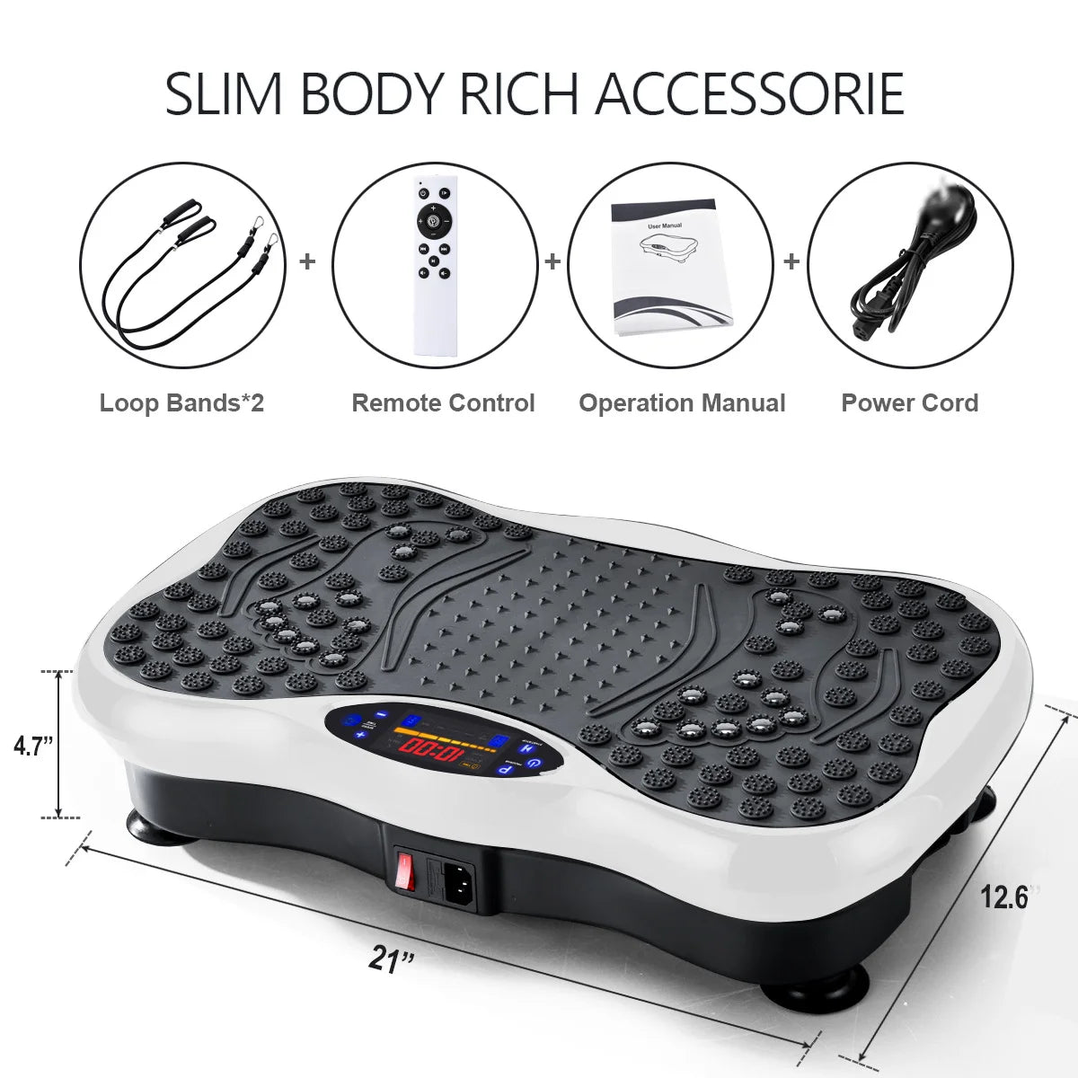 Vibration Plate Exercise Machine