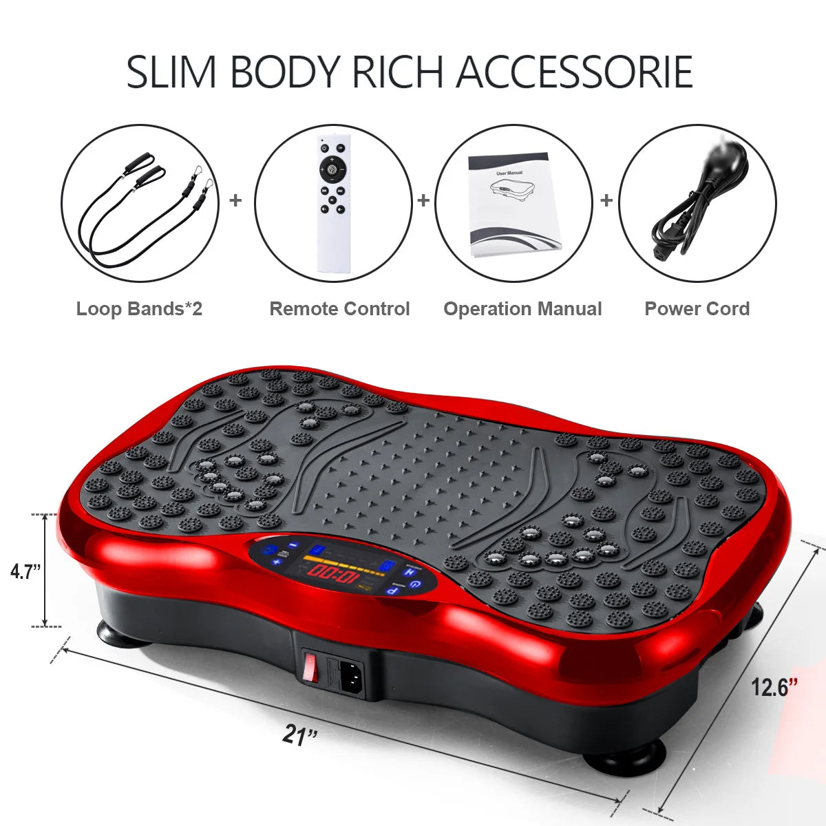 Vibration Plate Exercise Machine