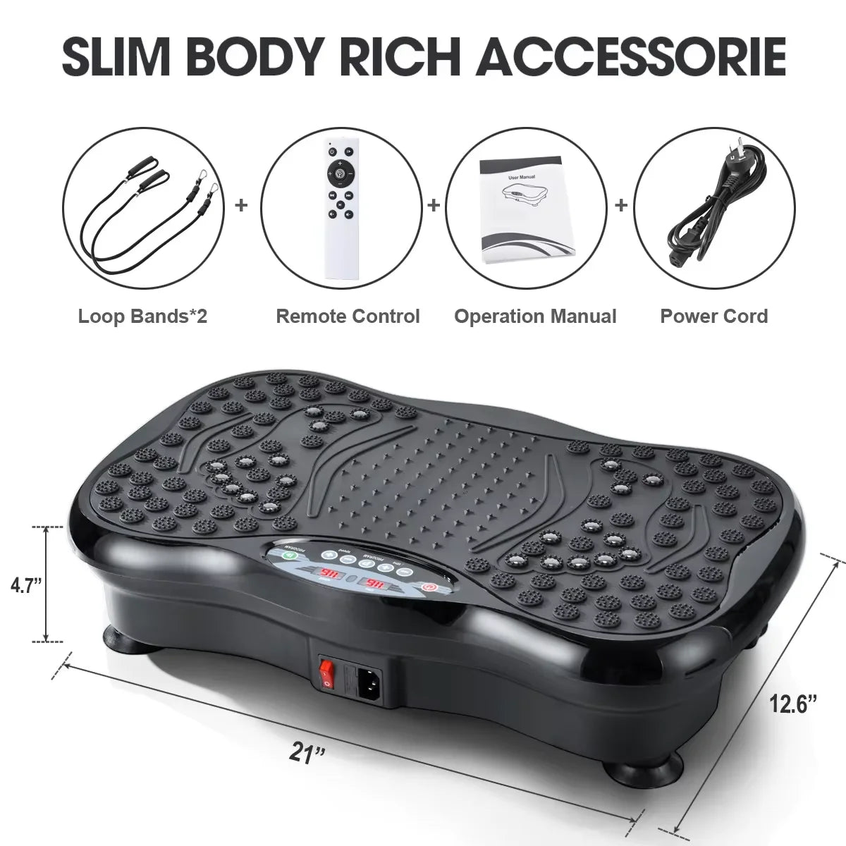 Vibration Plate Exercise Machine